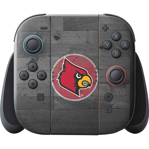 University of Louisville Cardinals Basketball Nintendo Switch 2 (2025) with Joy-Con Skin
